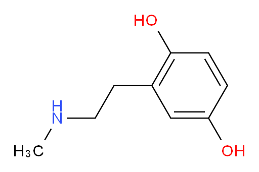 2-[2-(methylamino)ethyl]benzene-1,4-diol