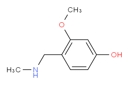 3-methoxy-4-[(methylamino)methyl]phenol