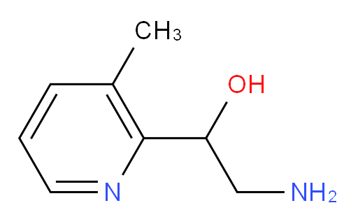 2-amino-1-(3-methylpyridin-2-yl)ethan-1-ol