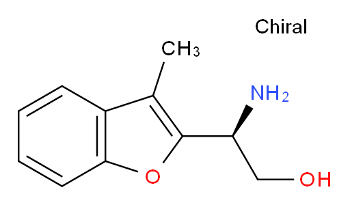(2S)-2-amino-2-(3-methyl-1-benzofuran-2-yl)ethan-1-ol