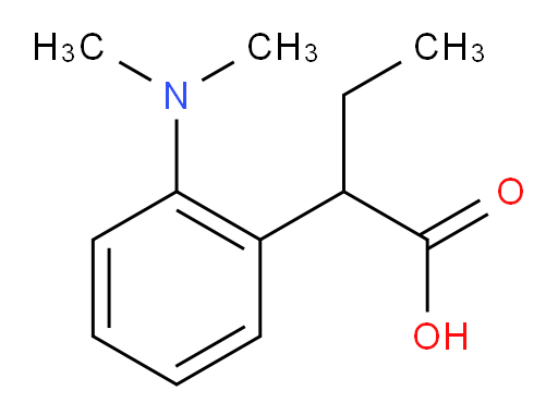 2-[2-(dimethylamino)phenyl]butanoic acid