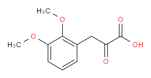 3-(2,3-dimethoxyphenyl)-2-oxopropanoic acid