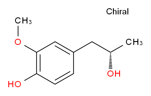 4-[(2S)-2-hydroxypropyl]-2-methoxyphenol