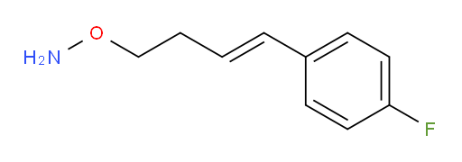 O-[4-(4-fluorophenyl)but-3-en-1-yl]hydroxylamine