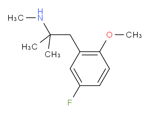 [1-(5-fluoro-2-methoxyphenyl)-2-methylpropan-2-yl](methyl)amine