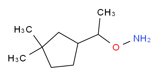 O-[1-(3,3-dimethylcyclopentyl)ethyl]hydroxylamine