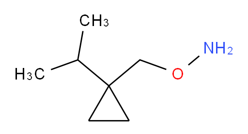 O-{[1-(propan-2-yl)cyclopropyl]methyl}hydroxylamine