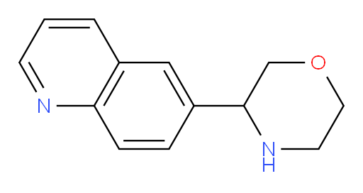 6-(morpholin-3-yl)quinoline