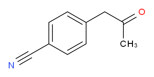 4-(2-oxopropyl)benzonitrile