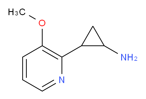 2-(3-methoxypyridin-2-yl)cyclopropan-1-amine