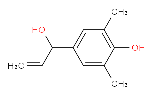 4-(1-hydroxyprop-2-en-1-yl)-2,6-dimethylphenol