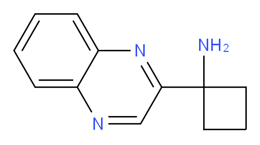 1-(quinoxalin-2-yl)cyclobutan-1-amine