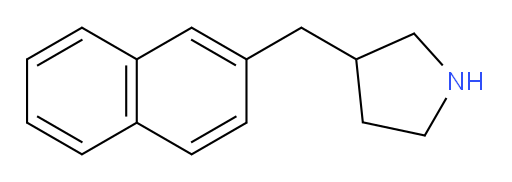 3-[(naphthalen-2-yl)methyl]pyrrolidine