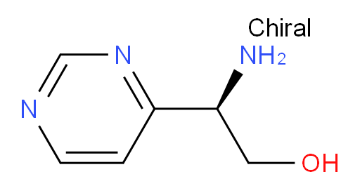 (2R)-2-amino-2-(pyrimidin-4-yl)ethan-1-ol