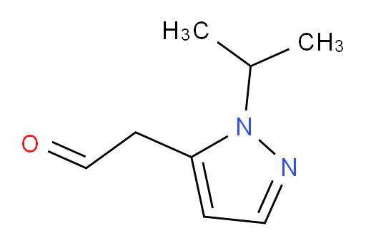 2-[1-(propan-2-yl)-1H-pyrazol-5-yl]acetaldehyde