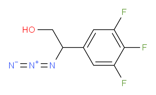 2-azido-2-(3,4,5-trifluorophenyl)ethan-1-ol