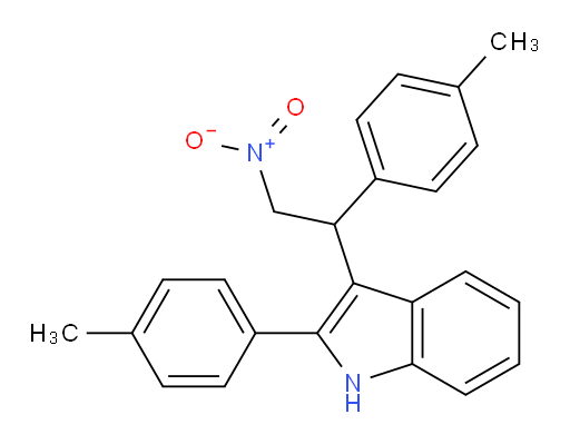 2-(4-methylphenyl)-3-[1-(4-methylphenyl)-2-nitroethyl]-1H-indole