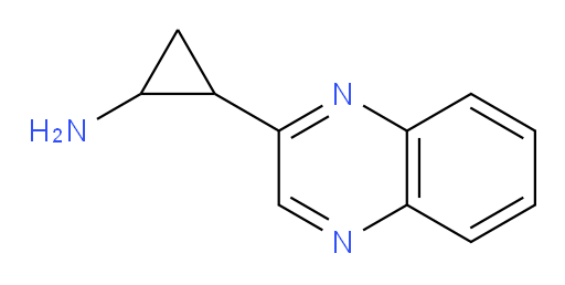2-(quinoxalin-2-yl)cyclopropan-1-amine