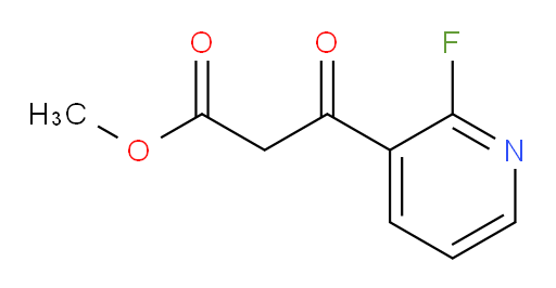 methyl 3-(2-fluoropyridin-3-yl)-3-oxopropanoate