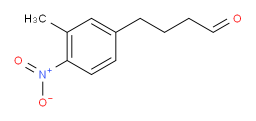 4-(3-methyl-4-nitrophenyl)butanal