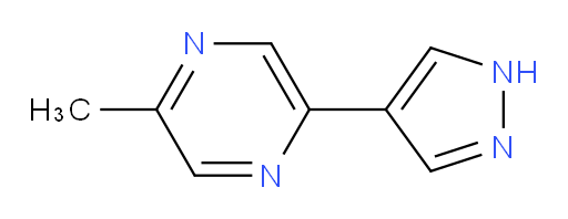 2-methyl-5-(1H-pyrazol-4-yl)pyrazine