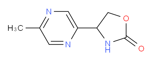 4-(5-methylpyrazin-2-yl)-1,3-oxazolidin-2-one