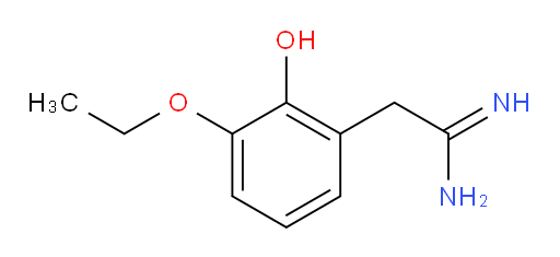 2-(3-ethoxy-2-hydroxyphenyl)ethanimidamide