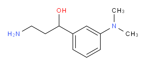 3-amino-1-[3-(dimethylamino)phenyl]propan-1-ol