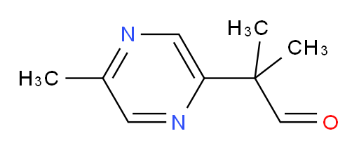 2-methyl-2-(5-methylpyrazin-2-yl)propanal