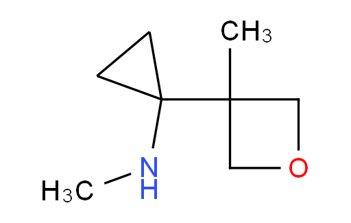 N-methyl-1-(3-methyloxetan-3-yl)cyclopropan-1-amine