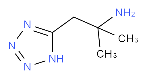 2-methyl-1-(1H-1,2,3,4-tetrazol-5-yl)propan-2-amine