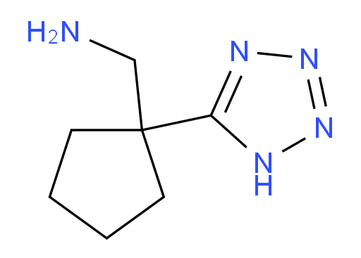 [1-(1H-1,2,3,4-tetrazol-5-yl)cyclopentyl]methanamine