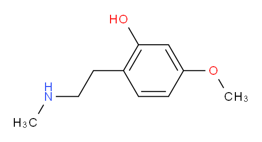 5-methoxy-2-[2-(methylamino)ethyl]phenol