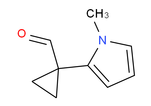 1-(1-methyl-1H-pyrrol-2-yl)cyclopropane-1-carbaldehyde