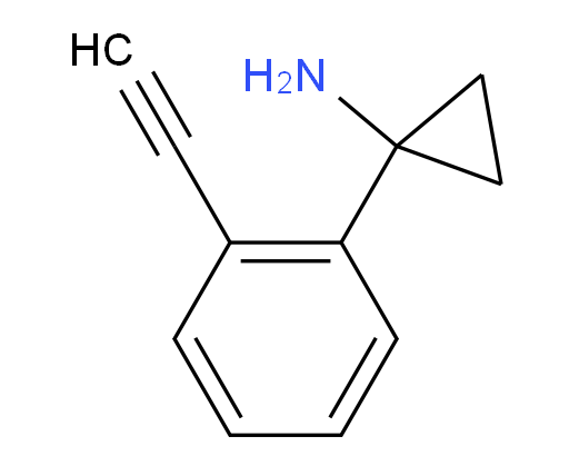 1-(2-ethynylphenyl)cyclopropan-1-amine