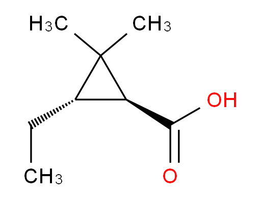 rac-(1R,3R)-3-ethyl-2,2-dimethylcyclopropane-1-carboxylic acid