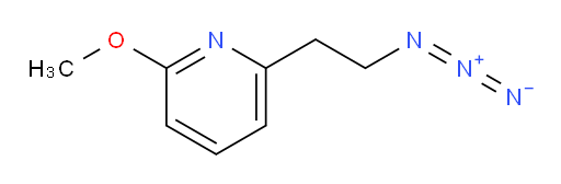 2-(2-azidoethyl)-6-methoxypyridine