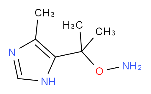 O-[2-(4-methyl-1H-imidazol-5-yl)propan-2-yl]hydroxylamine