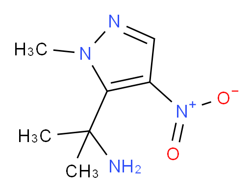 2-(1-methyl-4-nitro-1H-pyrazol-5-yl)propan-2-amine