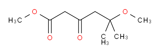 methyl 5-methoxy-5-methyl-3-oxohexanoate