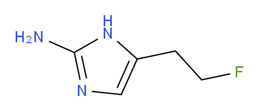 5-(2-fluoroethyl)-1H-imidazol-2-amine