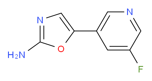 5-(5-fluoropyridin-3-yl)-1,3-oxazol-2-amine