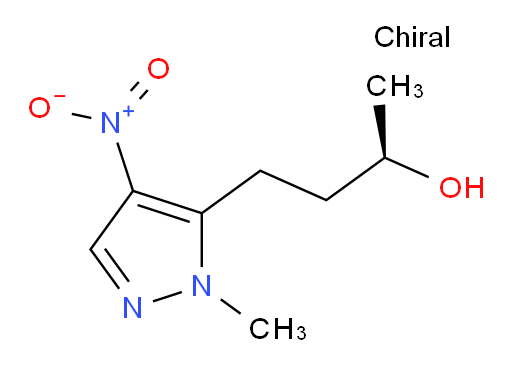 (2R)-4-(1-methyl-4-nitro-1H-pyrazol-5-yl)butan-2-ol
