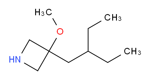 3-(2-ethylbutyl)-3-methoxyazetidine