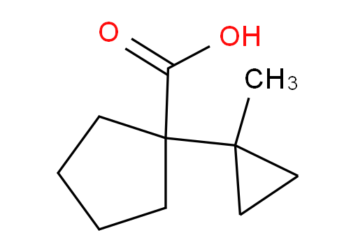 1-(1-methylcyclopropyl)cyclopentane-1-carboxylic acid