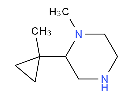 1-methyl-2-(1-methylcyclopropyl)piperazine