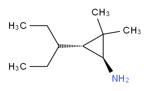 rac-(1R,3S)-2,2-dimethyl-3-(pentan-3-yl)cyclopropan-1-amine