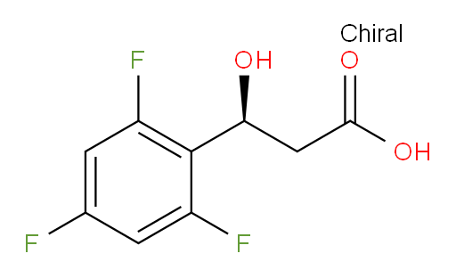 (3S)-3-hydroxy-3-(2,4,6-trifluorophenyl)propanoic acid