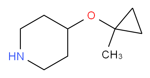 4-(1-methylcyclopropoxy)piperidine