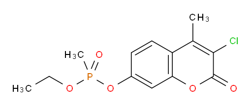 3-chloro-4-methyl-2-oxo-2H-chromen-7-yl ethyl methylphosphonate